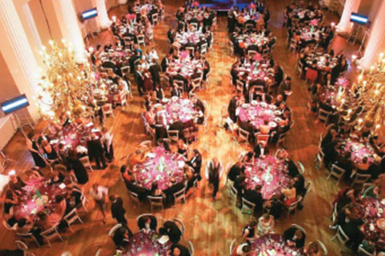Festa de gala de gestores: comportamento de celebridade (Divulgação)