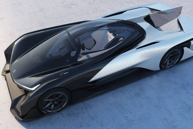 Carro FFZERO1, da Faraday Future (Divulgação/Faraday Future)