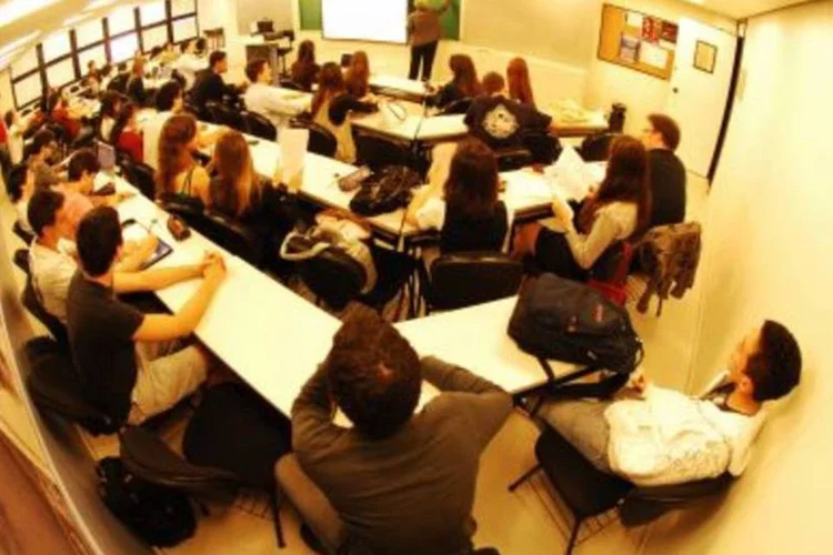 Alunos de MBA da FGV: Instituição foi a escola de negócios brasileira mais bem colocada
