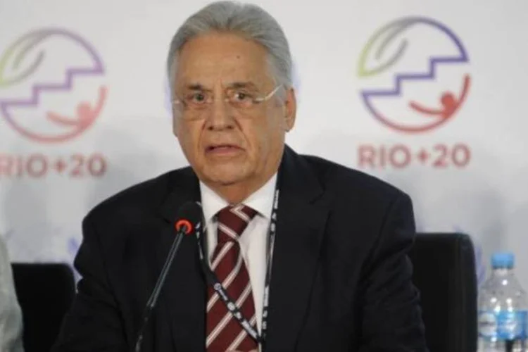 O ex-presidente Fernando Henrique Cardoso, durante entrevista coletiva do grupo The Elders (Fábio Rodrigues Pozzebom/Agência Brasil)