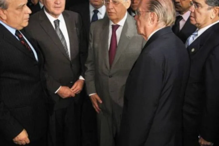 José Serra alfinetou o PT, afirmando que Fernando Henrique "jamais buscou dividir o Brasil, muito pelo contrário, buscou unir" (Antonio Cruz/ABr)