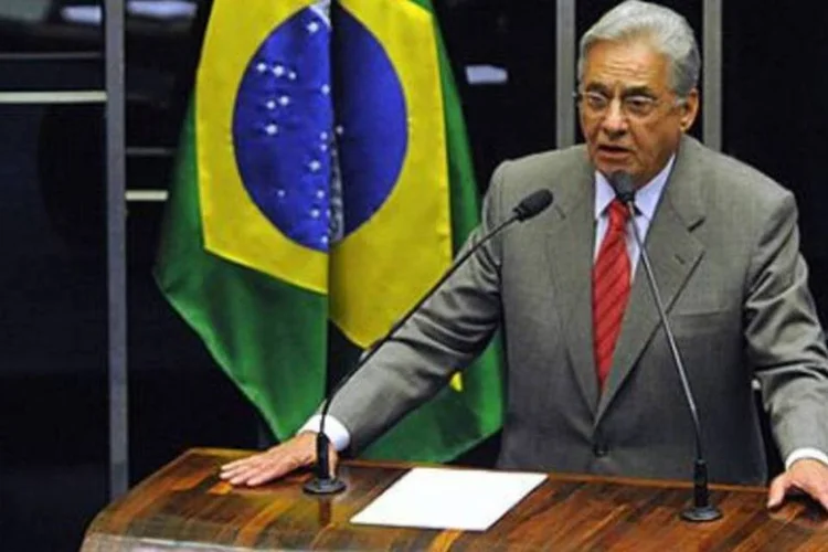 O ex-presidente Fernando Henrique Cardoso: para ele, Lula é chefe de uma facção