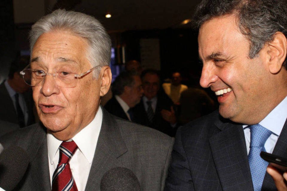Aécio encontra FHC em São Paulo para discutir o pós-Dilma