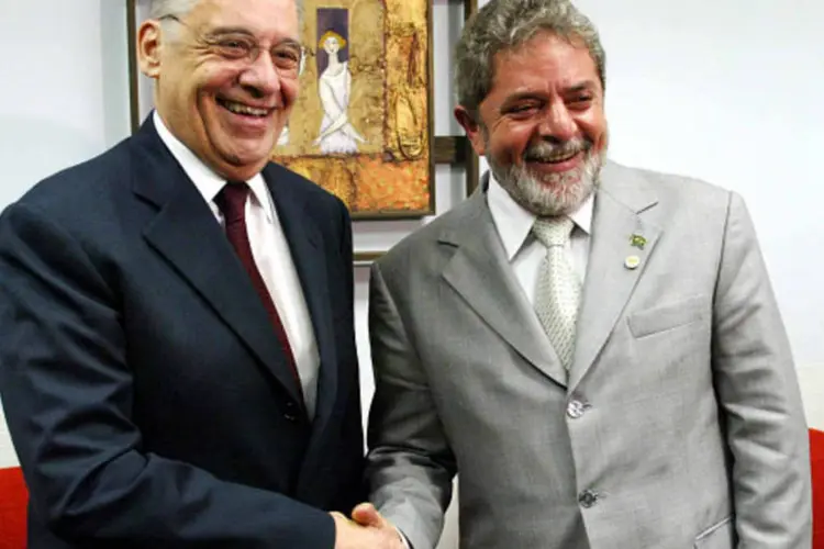 Fernando Henrique ressaltou que é amigo de Lula e lembrou os momentos em que conviveram na luta pelas Diretas Já no ABC paulista (Ricardo Stuckert/PR)