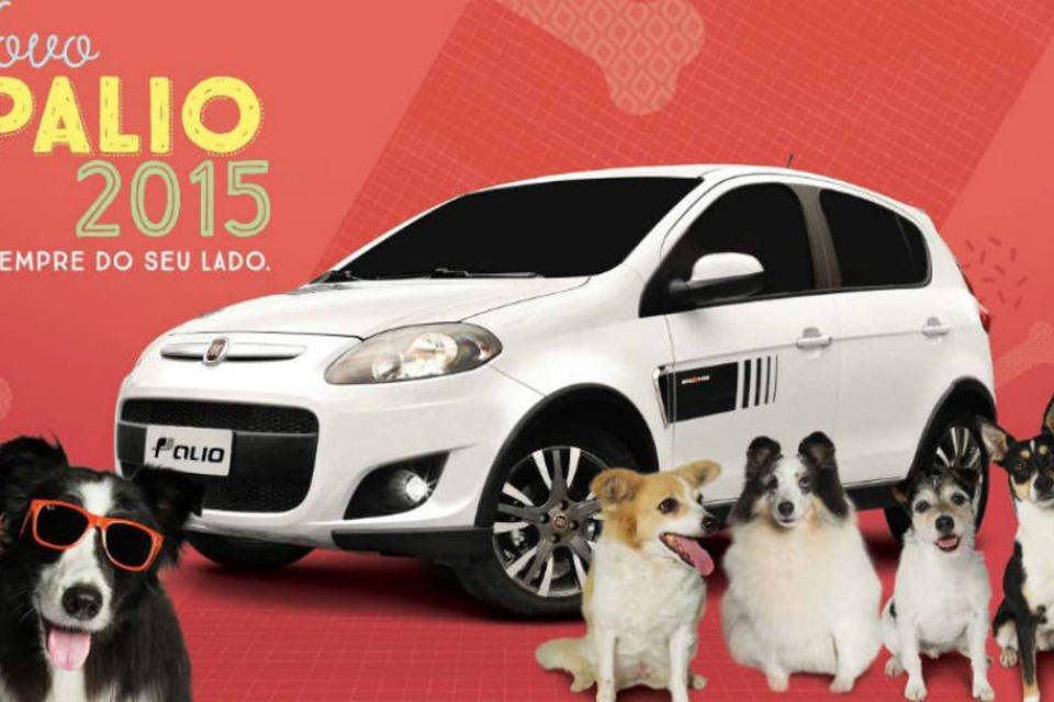 Fiat incentiva adoção de cães em ação para o Novo Palio 2015