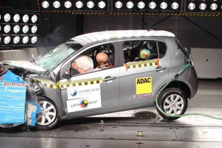 
	Teste Latin NCAP: modelo foi testado pelo novo padr&atilde;o pela primeira vez e obteve resultados preocupantes
 (Divulgação)