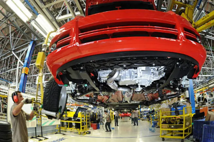 Fábrica da Fiat em Betim: esqueleto judicial veio em momento ruim para o setor automotivo (.)