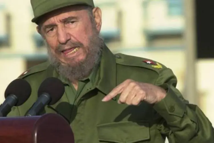 Fidel Castro criticou atitude dos EUA de cortar recursos para Unesco depois de admissão da Palestina (Jorge Rey/Getty Images)