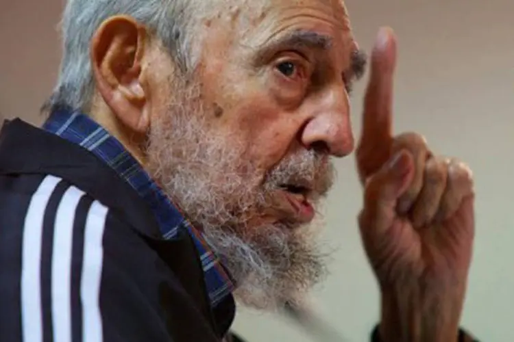 Fidel publicou seu primeiro artigo depois de dois meses de silêncio (©AFP / Roberto Chile)