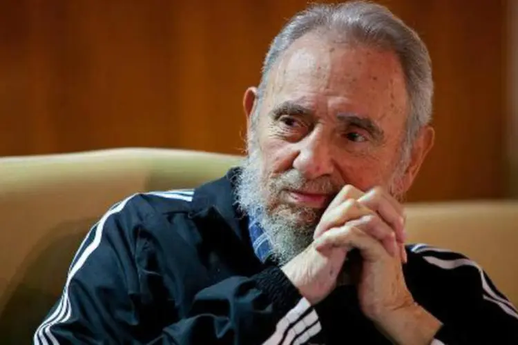 
	O ex-presidente cubano Fidel Castro
 (Roberto Chile/AFP)