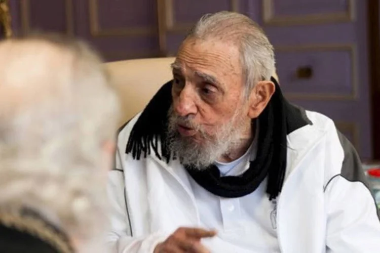
	Fidel Castro: &quot;Tenho certeza que em um dia como este, Vilma estaria feliz&quot;, disse o l&iacute;der da revolu&ccedil;&atilde;o cubana de 1959
 (Juvetud Rebelde/ Divulgação/ Reuters)