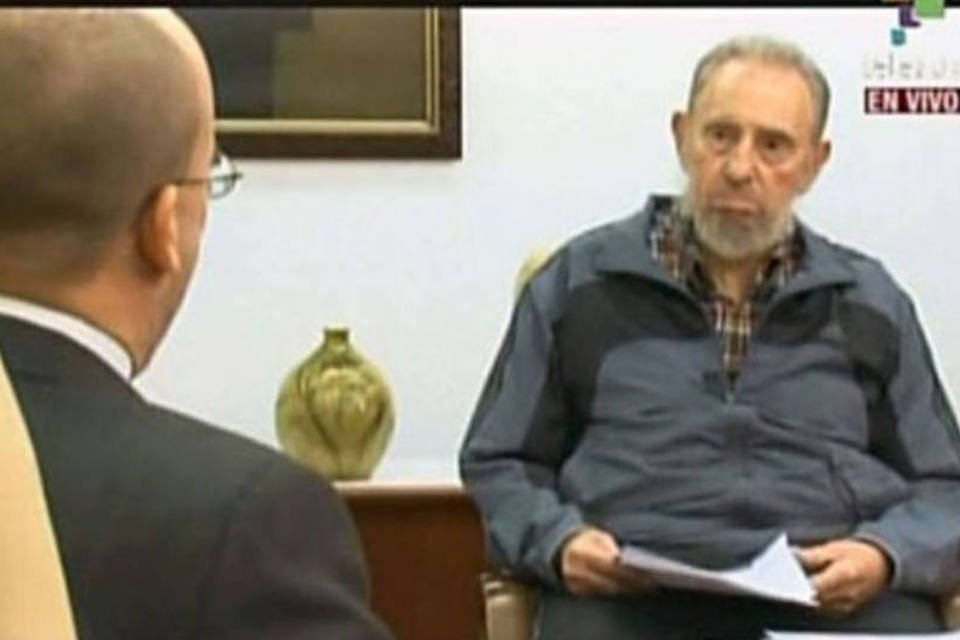 Fidel Castro aparece em vídeo da TV cubana
