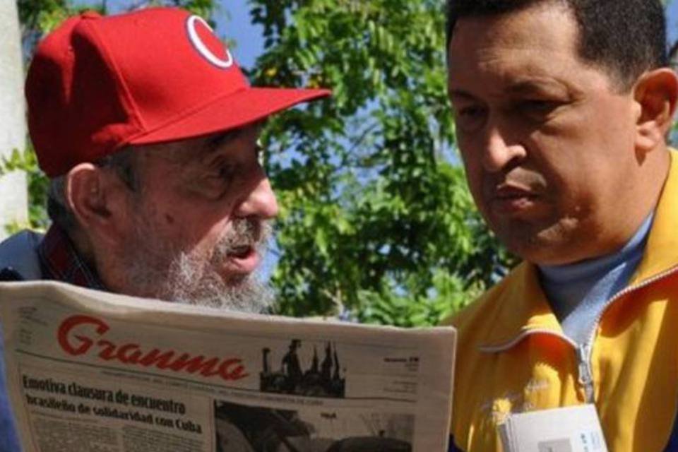 Hugo Chávez volta a despachar após tratamento em Cuba