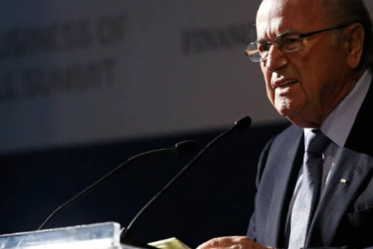 
	O presidente da Fifa, Joseph Blatter: depois de passagem pela Turquia, ele deve voltar ao Brasil
 (REUTERS/Sergio Moraes)