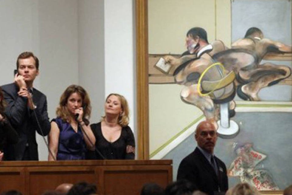 Pintura de Francis Bacon é leiloada por US$ 44,9 milhões