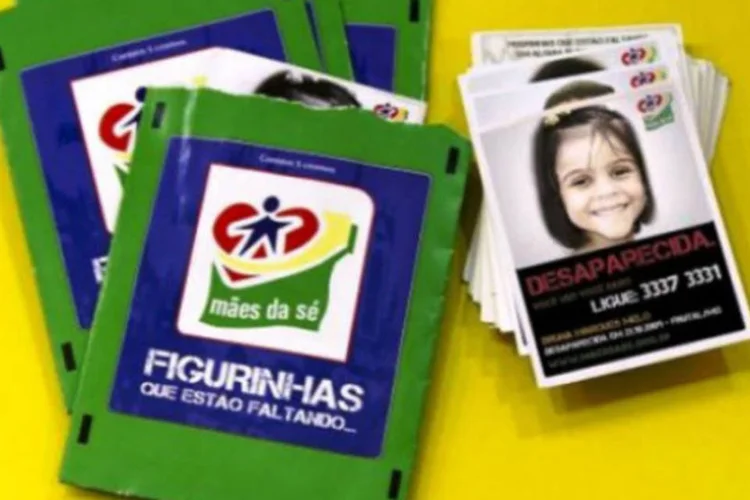 Figurinhas ajudam a encontrar pessoas desaparecidas: a cada 45 minutos, 22 pessoas somem no país (Divulgação)