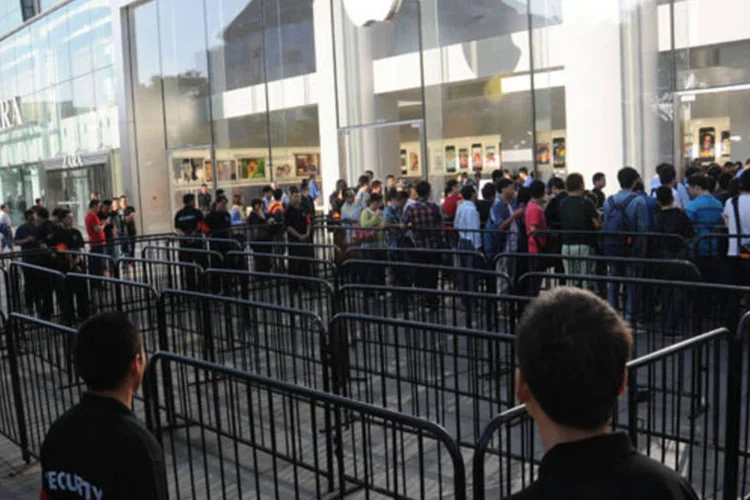 
	Apple: empresa come&ccedil;ou no m&ecirc;s passado a armazenar dados privados na China pela primeira vez
 (Lintao Zhang/Getty Images)