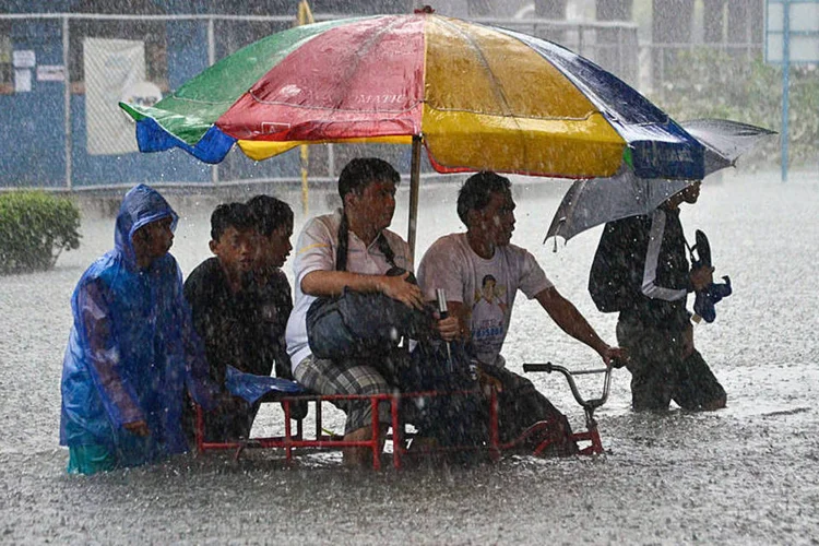 
	Filipinas: a ag&ecirc;ncia de desastres n&atilde;o tem uma estimativa sobre o n&uacute;mero de pessoas que foram movidas para &aacute;reas de abrigo
 (Getty Images)