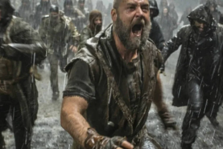 Cena do filme "Noé": longa, que está em cartaz nos cinemas brasileiros, retrata a vida do profeta que construiu uma arca para salvar animais e humanos de um dilúvio (Divulgação)
