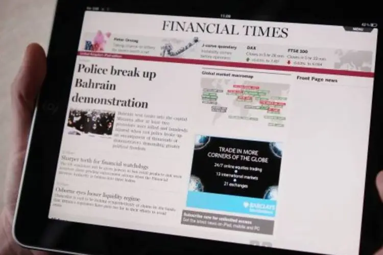 
	Financial Times: &quot;V&aacute;rios blogs do FT e contas de redes sociais foram atingidos por hackers&quot;,&nbsp;indicou em um comunicado o jornal econ&ocirc;mico.
 (Peter MacDiarmid/Getty Images)