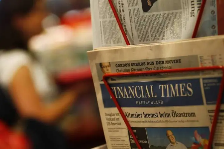 
	Financial Times Deutschland: o &quot;FTD&quot;, surgido em 2000 como a vers&atilde;o alem&atilde; do jornal internacional &quot;Financial Times&quot;, tinha uma tiragem m&eacute;dia de 100.000 exemplares&nbsp;
 (REUTERS/Kai Pfaffenbach)