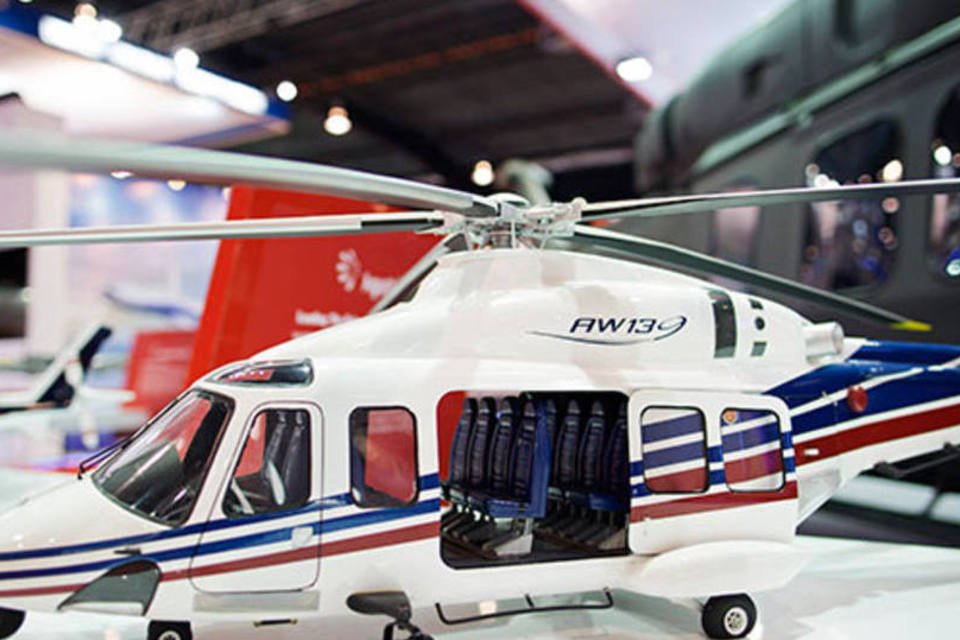 Finmeccanica obtém contrato por helicópteros no Brasil
