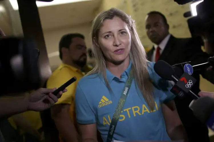 Fiona de Jong: Presidente do Comitê da Austrália disse que atletas entraram em arena sem credenciais "por engano" (REUTERS/Ueslei Marcelino)
