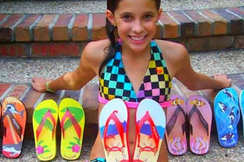 Menina de 10 anos lança própria empresa e fatura o primeiro milhão