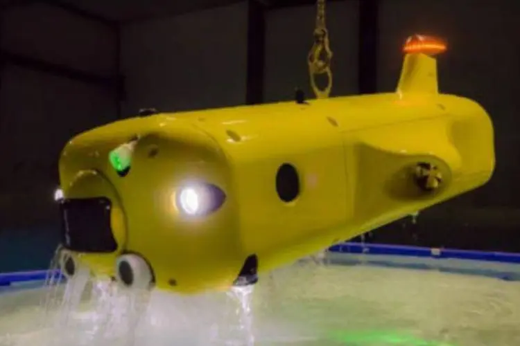 Flatfish, da BG Brasil: o robô será usado para inspeção de estruturas de exploração de petróleo (Divulgação / BG Brasil)