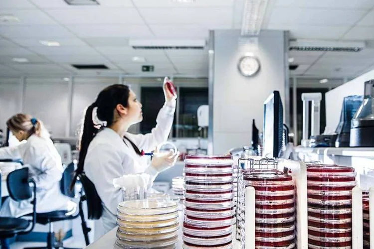 
	Laborat&oacute;rio Fleury, em S&atilde;o Paulo (SP): a opera&ccedil;&atilde;o &eacute; avaliada em at&eacute; R$ 400 milh&otilde;es
 (Germano Lüders/EXAME)