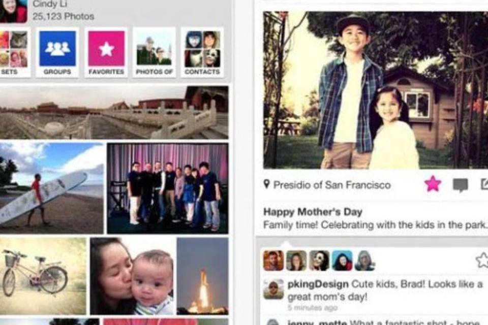 Flickr lança novo app para iPhone competindo com o Instagram