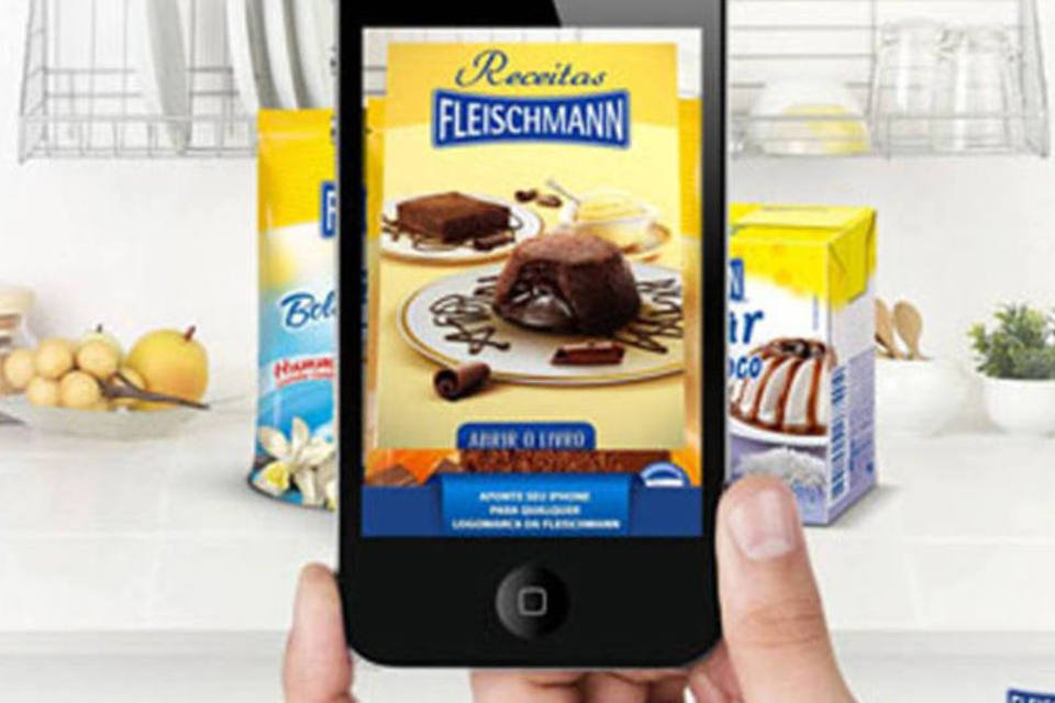 Fleischmann cria livro de receitas em aplicativo