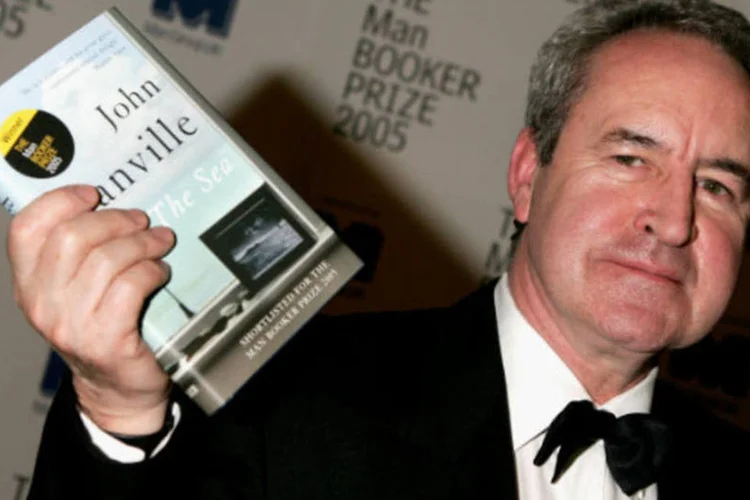 Escritor John Banville: escritor irlandês deu uma uma palestra para uma plateia em grande parte formada por alunos da rede pública municipal (Chris Jackson/Getty Images)