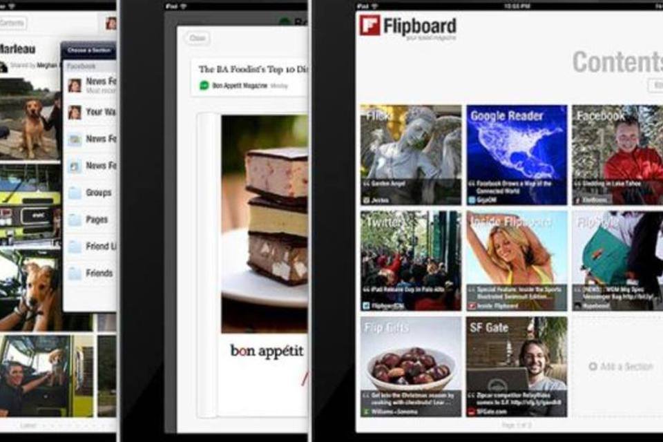Flipboard, o “app do ano” para iPad ganha nova versão
