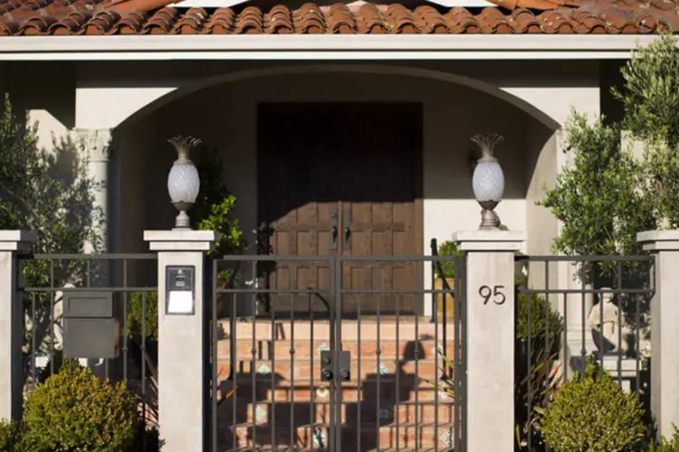 Casa onde Robin Williams morava: morte de Williams teve também um peso pessoal para seus vizinhos (Stephen Lam/Reuters)