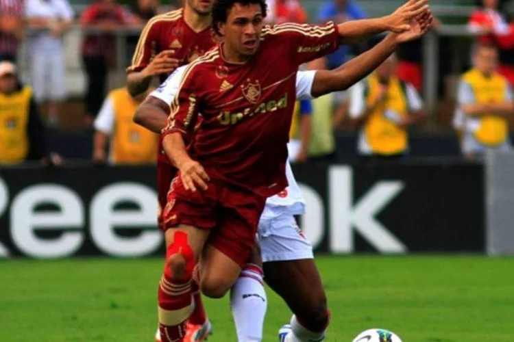
	Jogadores de futebol do Fluminense: quatro pa&iacute;ses, Brasil, Argentina, Chile e M&eacute;xico, foram respons&aacute;veis por mais de 90&nbsp;%&nbsp;do valor de 2012.
 (Nelson Perez/Fluminense. F.C.)