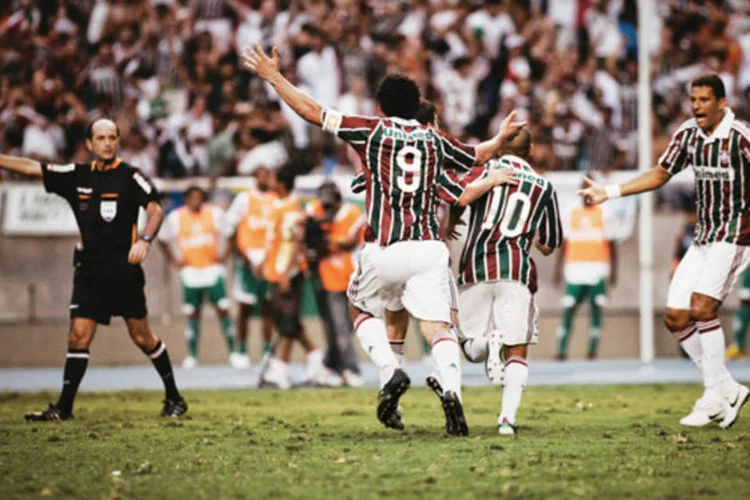 Fluminense, atual campeão brasileiro: gastos de até 100 000 reais por mês com água e luz (Daryan Dornelles/EXAME.com)