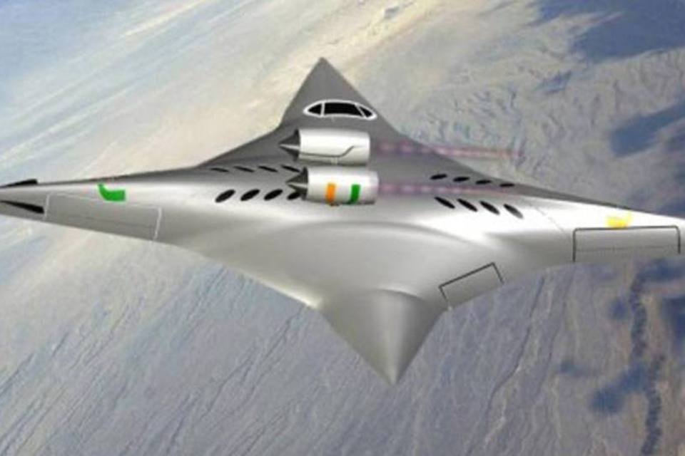 Cientistas desenvolvem avião para romper barreira do som