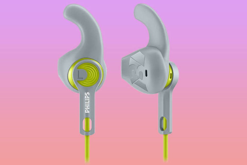 SHQ 1300 é o headphone da Phillips para os "marombeiros"