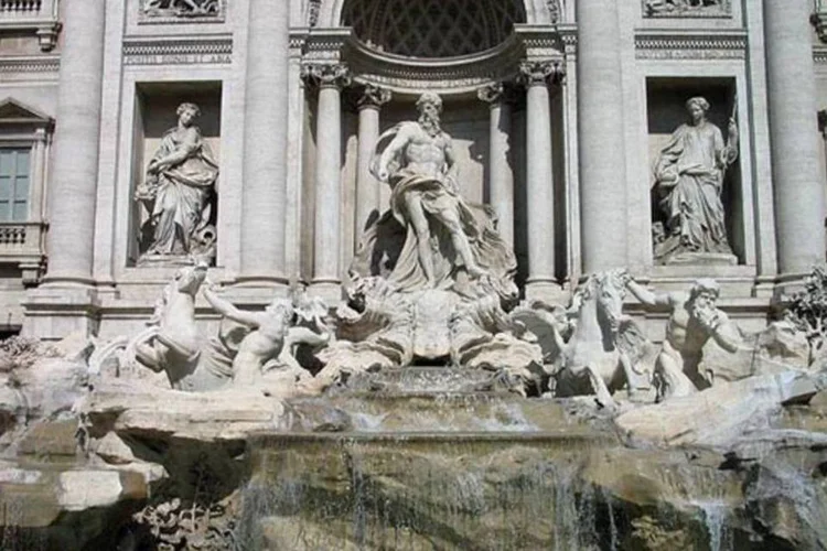 Fontana di Trevi, em Roma, na Itália (Wikimedia Commons)
