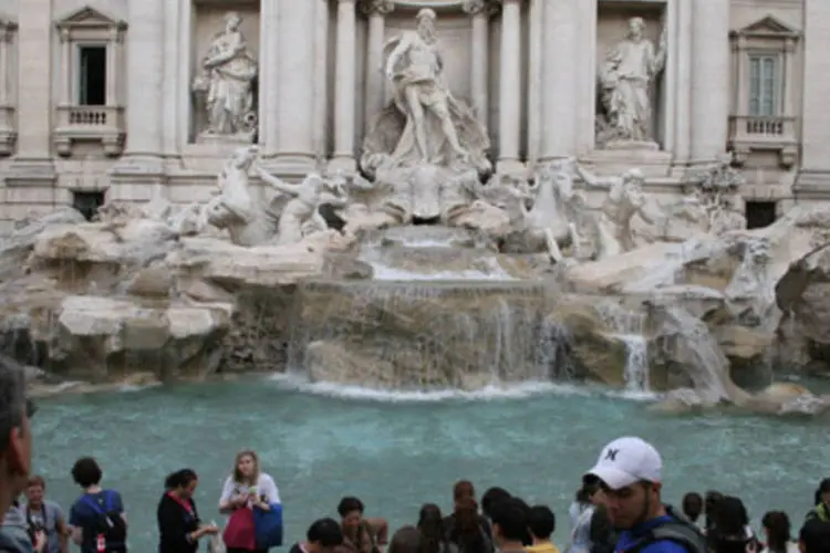 Fontana di Trevi, em Roma, um dos destinos cobiçados por brasileiros (.)