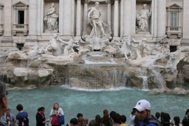 Fontana di Trevi, em Roma, um dos destinos cobiçados por brasileiros (.)