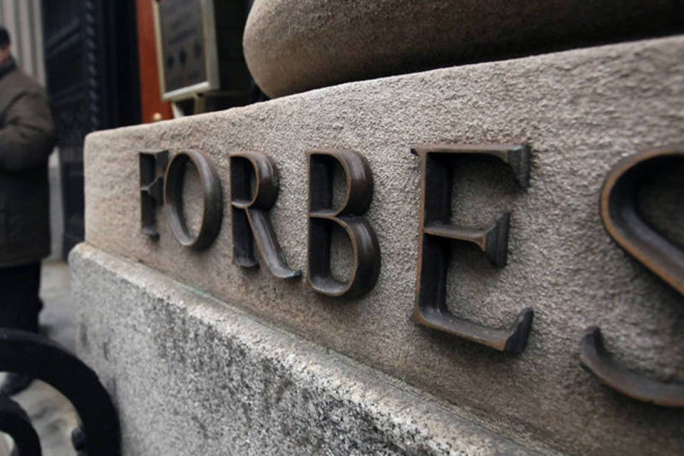Prédio da Forbes na 5ª Avenida, em Manhattan | Foto: Mario Tama/Getty Images (Getty Images/Mario Tama)