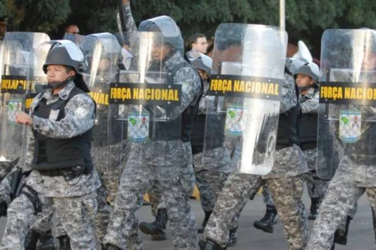 Em Salvador, o patrulhamento está sendo feito pelo Exército, Marinha e Força Nacional (Ministério da Justiça)