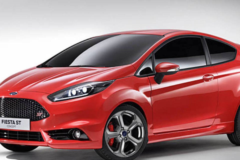 Versão esportiva do Ford Fiesta traz motor pequeno e potente