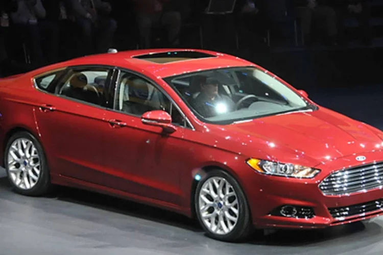 O último modelo do Ford Fusion - revelado no Salão de Detroit (Divulgação/NAIAS)