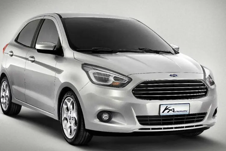 
	Novo Ford Ka: a campanha abrange 219 ve&iacute;culos
 (Divulgação/Ford)
