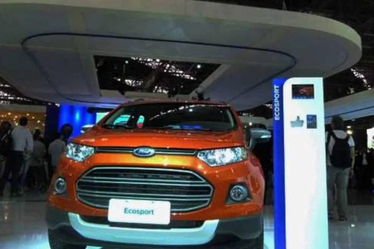 Estande da Ford no Salão do Automóvel 2012 (Marcela Ayres / EXAME.com)