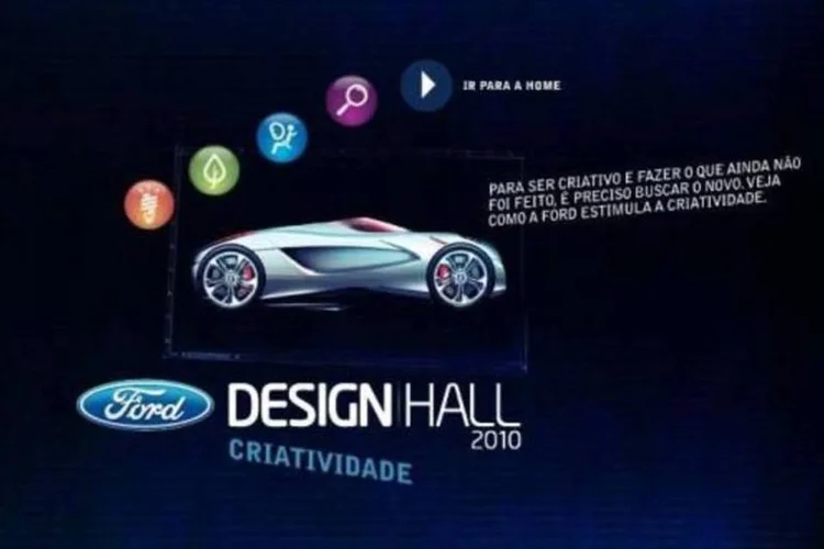 Após o término do 26º Salão Internacional do Automóvel, todos os serviços interativos e de conteúdo continuarão ativados no aplicativo (Reprodução/forddesignhall.com.br)