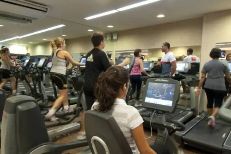 Academia: o estudo também descobriu que – vejam só! – 70% das pessoas não gostam de fazer exercícios (Divulgação)
